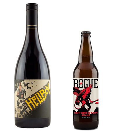 Hellboy a désormais son propre vin et sa propre bière.