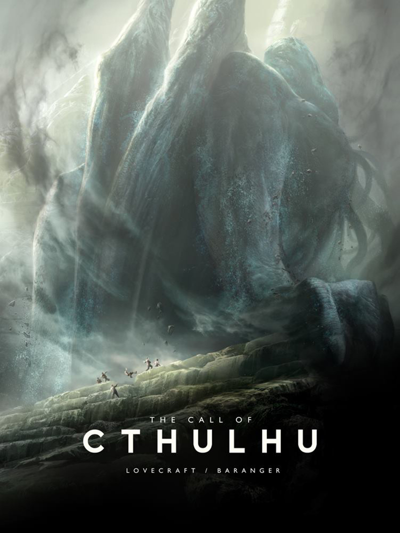 L'Appel de Cthulhu illustré par François Baranger aux éditions Bragelonne