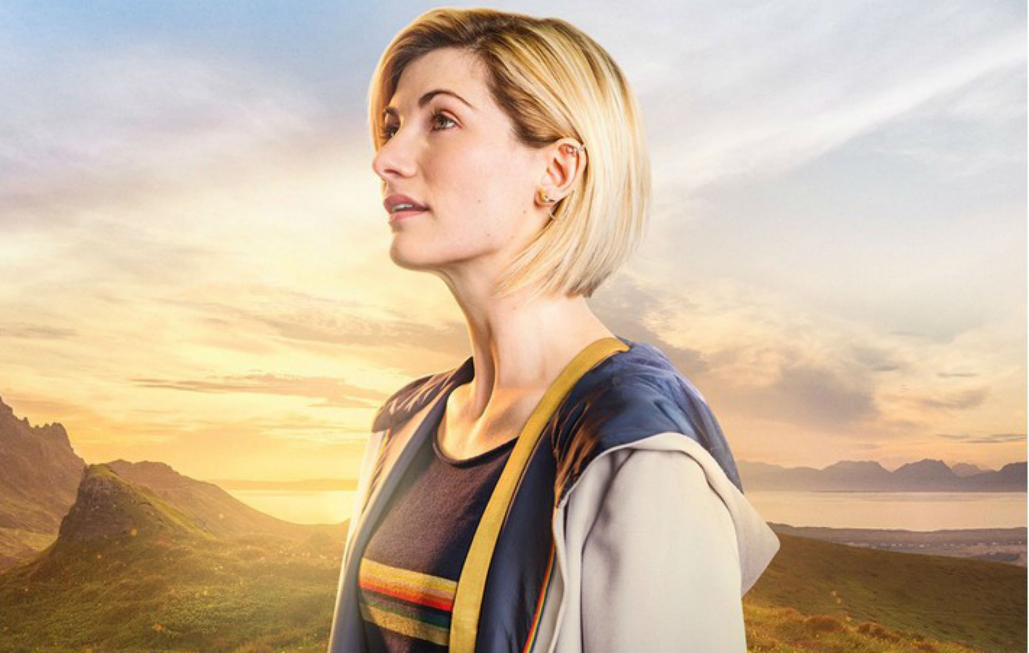 Jodie Whittaker dans le rôle de Doctor Who.
