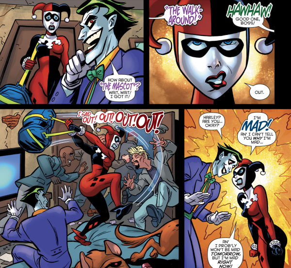 Harley Quinn dans Harley loves Joker