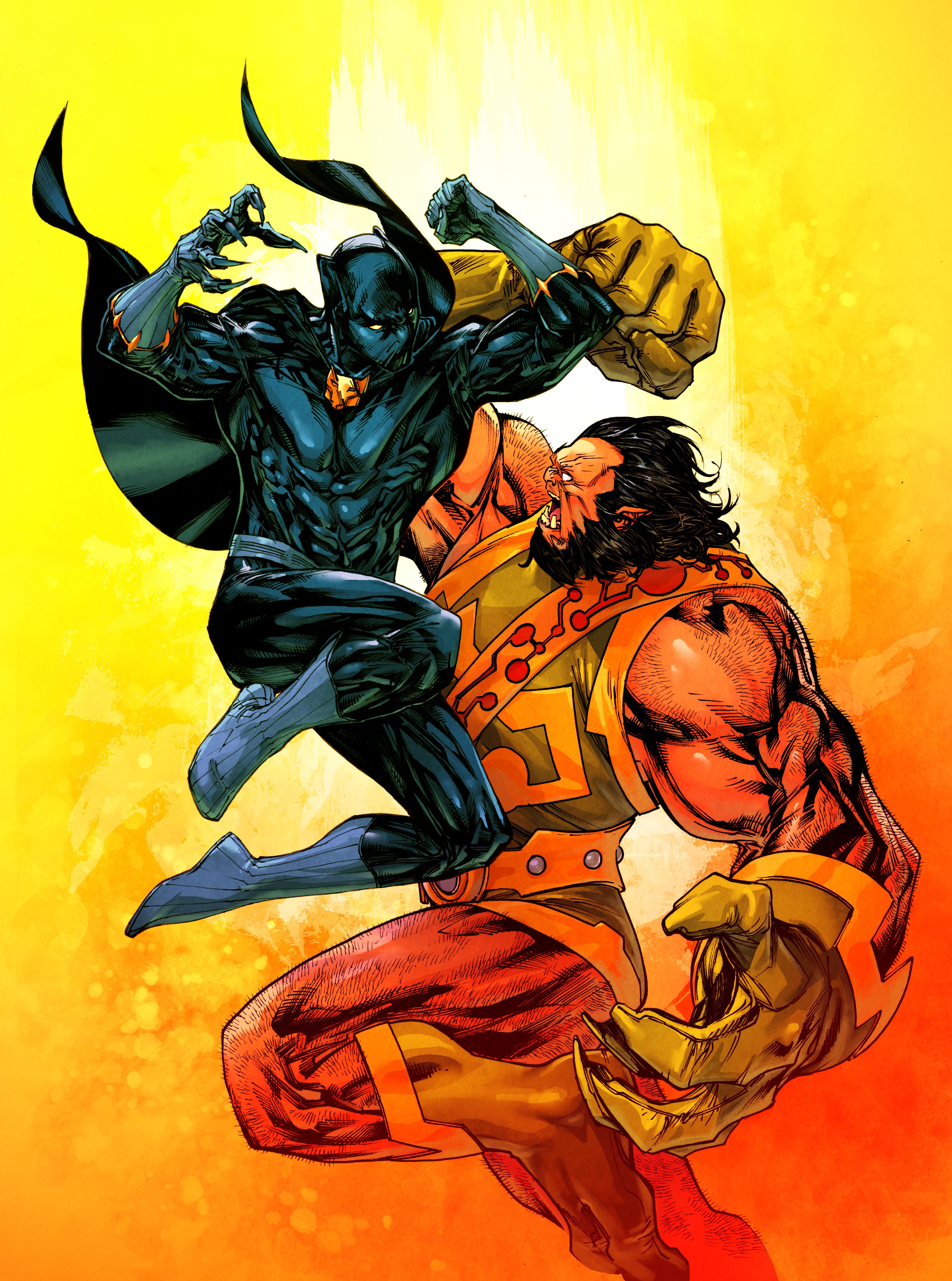 Kaliback vs Black Panther by Guile