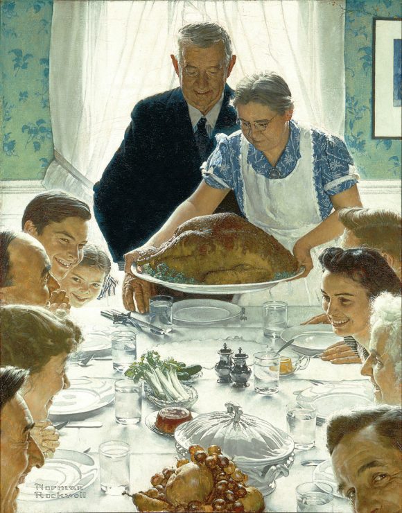 Norman Rockwell - Freedom from Want (1949)