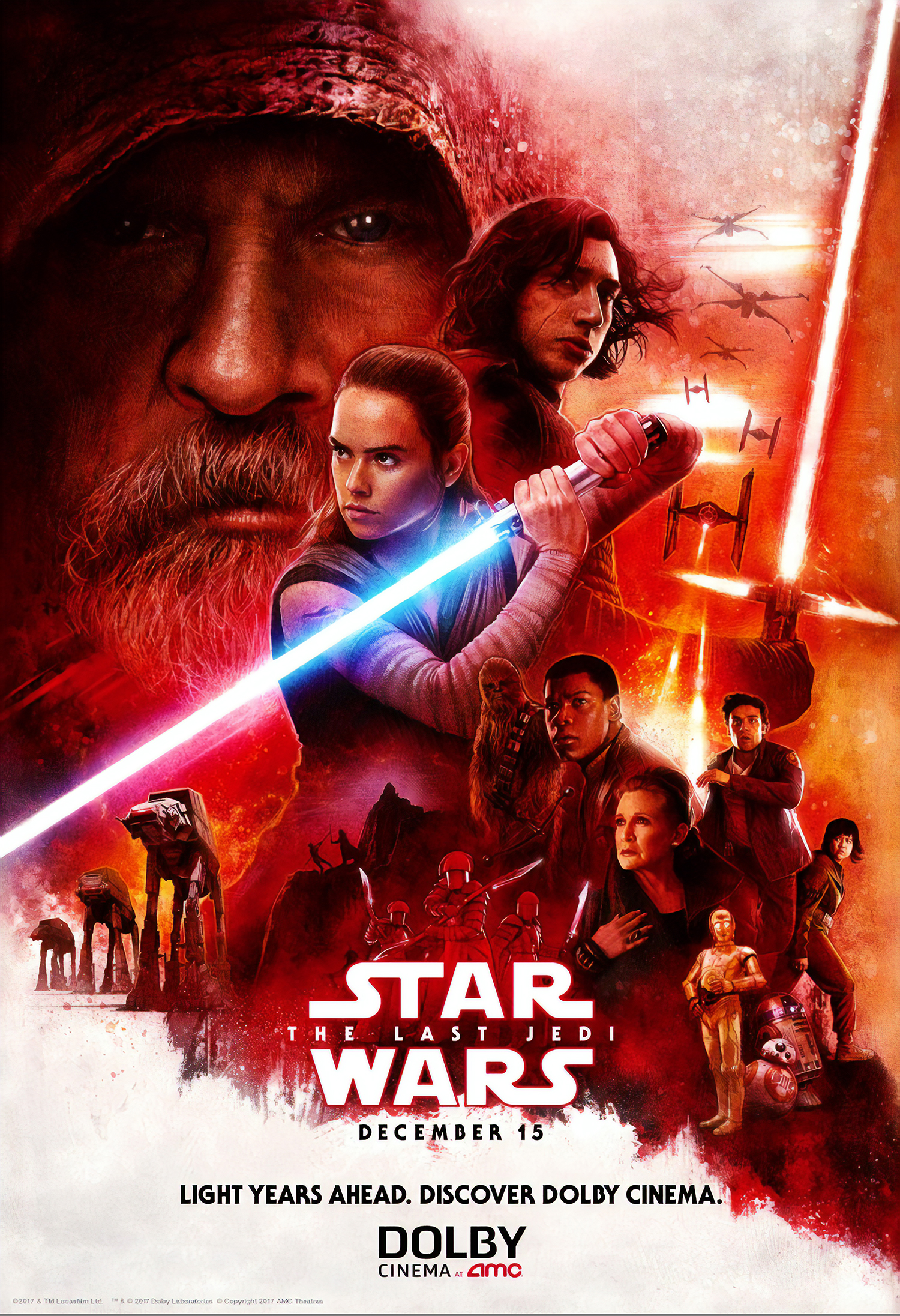 Affiche de Paul Shipper de Star Wars VIII : Les Derniers Jedi