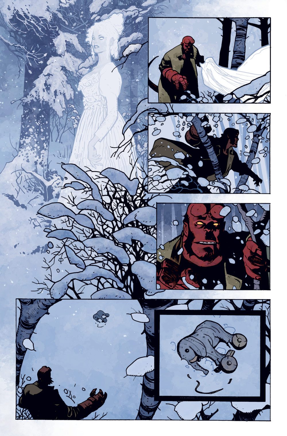 Hellboy: Krampusnacht, par Mike Mignola et Adam Hughes