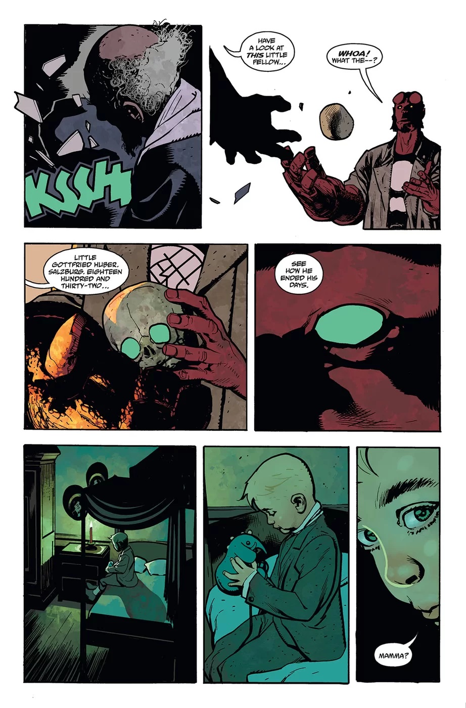 Hellboy: Krampusnacht, par Mike Mignola et Adam Hughes