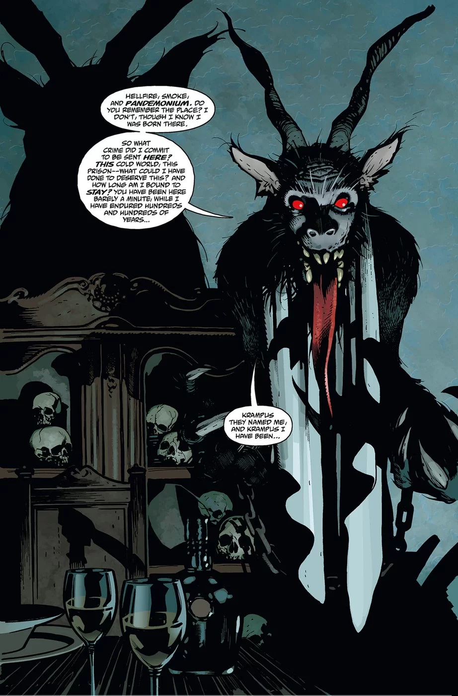 Hellboy: Krampusnacht, par Mike Mignola et Adam Hughes