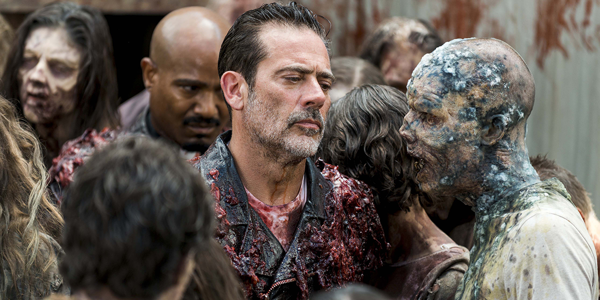 Negan (Jeffrey Dean Morgan) dans The Walking Dead