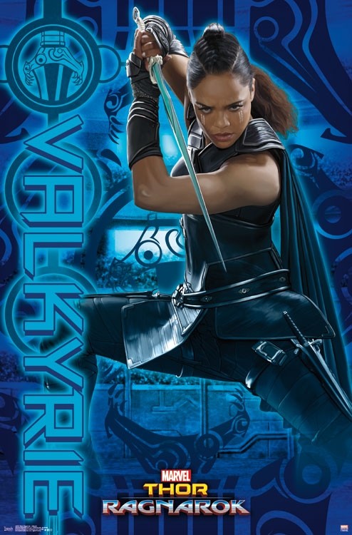 Valkyrie incarnée par Tessa Thompson dans Thor:Ragnarok