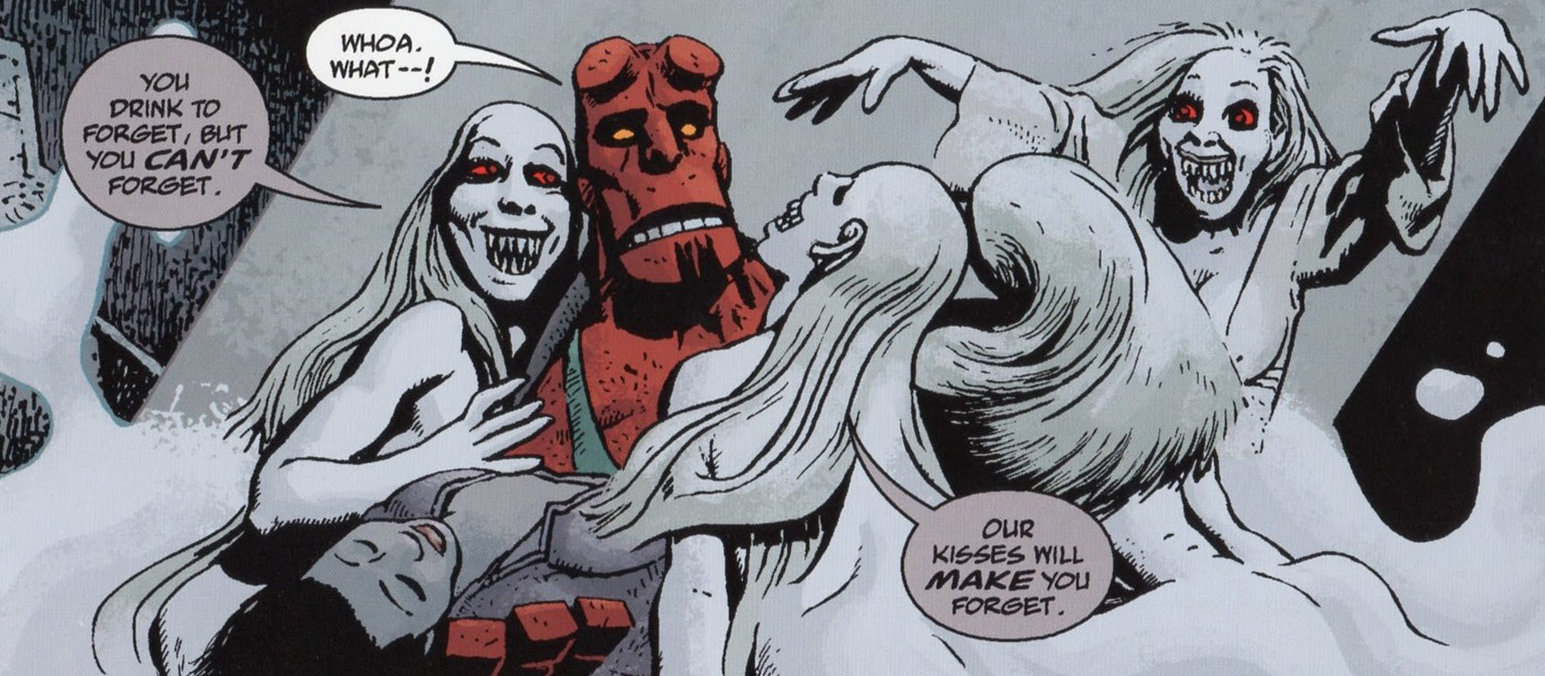 Hellboy, par Mike Mignola et Richard Corben