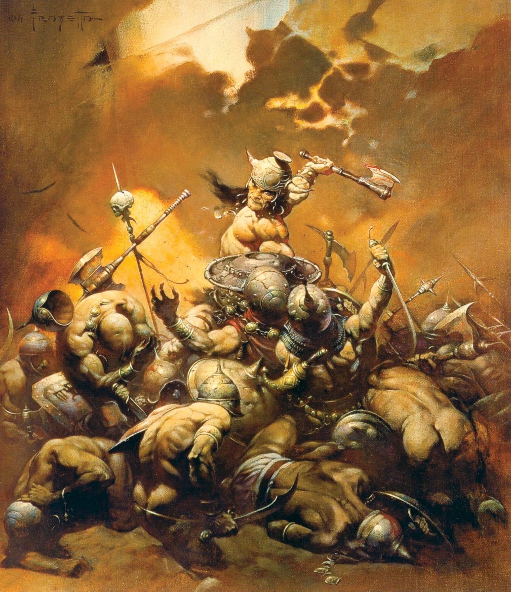 Conan le Barbare par Frank Frazetta