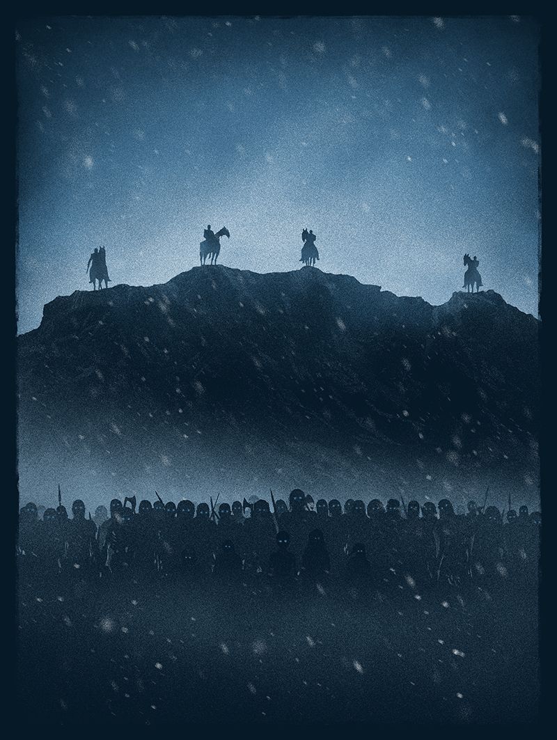 affiche Game of Thrones : The Long Night