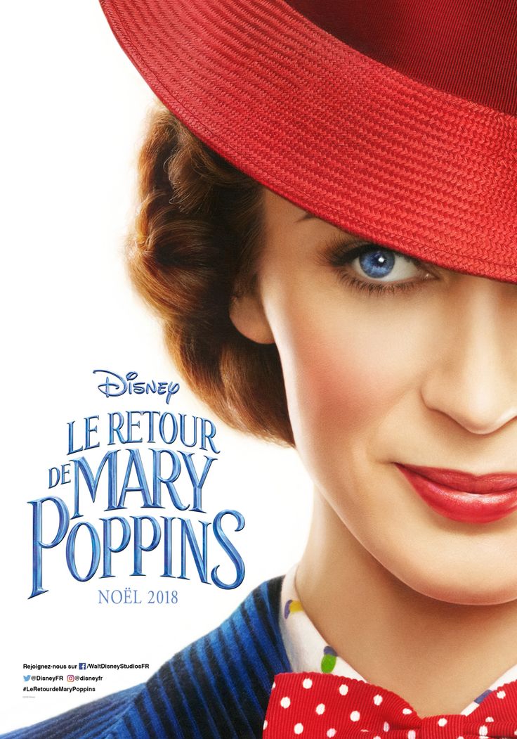 affiche Le Retour de Mary Poppins