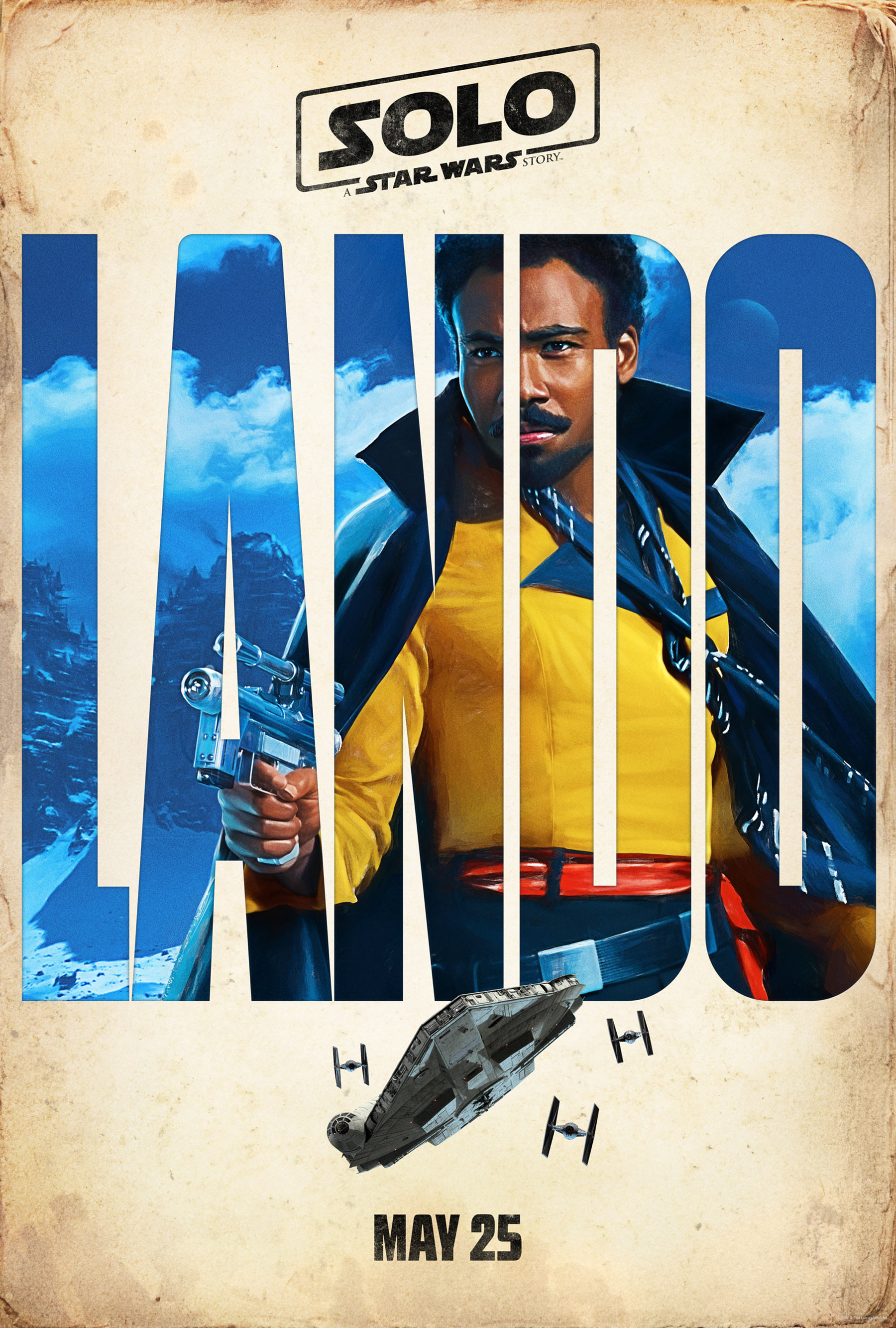 Solo: A Star Wars Story, le poster de Lando