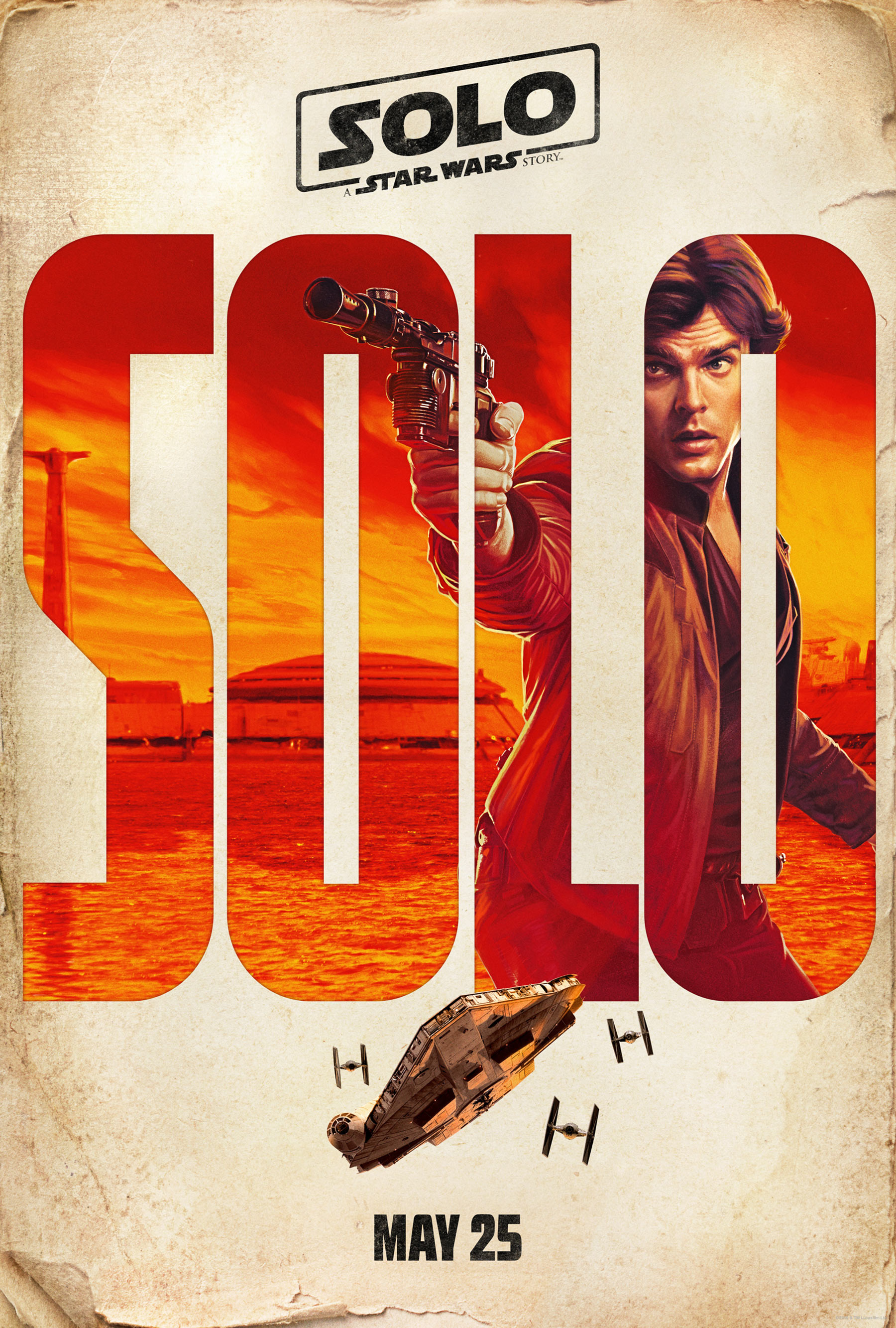 Solo: A Star Wars Story, le poster d'Han Solo