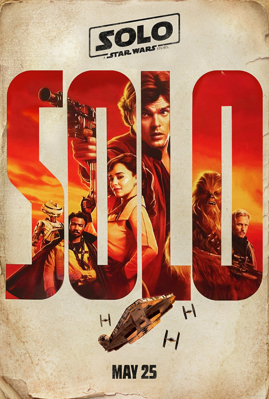Solo: A Star Wars Story, l'affiche principale