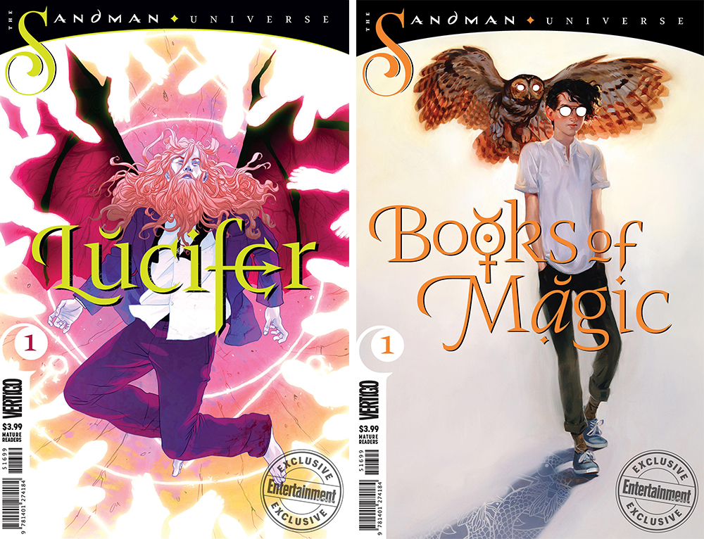 Lucifer et Books of Magic