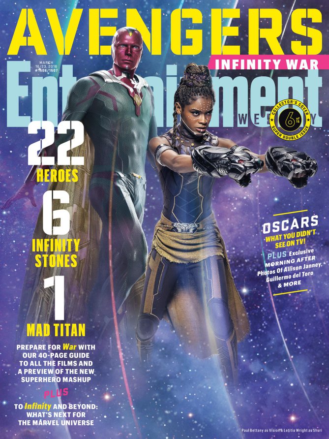 Avengers Infinity War : Vision et Shuri