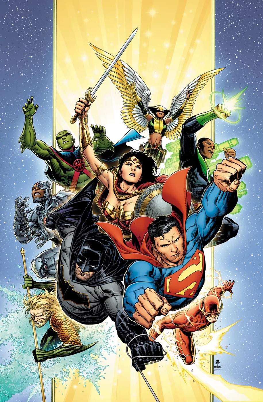 Justice League par Jim Cheung
