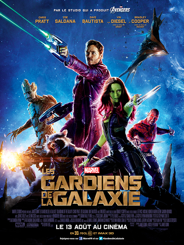 affiche Les Gardiens de la Galaxie