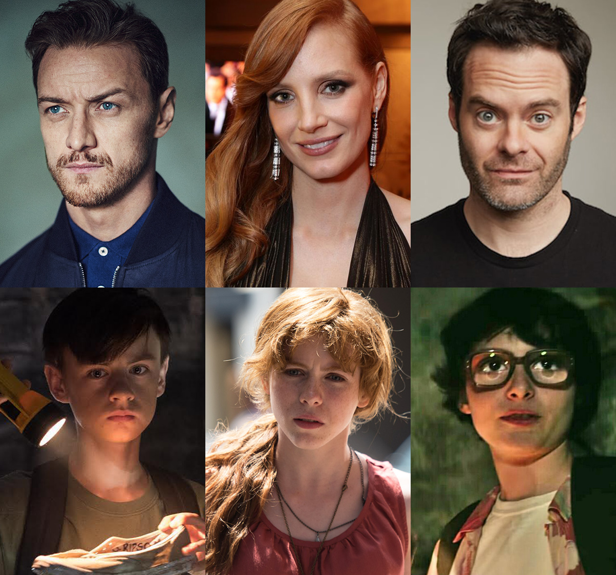 Ça (it) : James Mcavoy, Jessica Chastain et Bill Hader prennent la relève