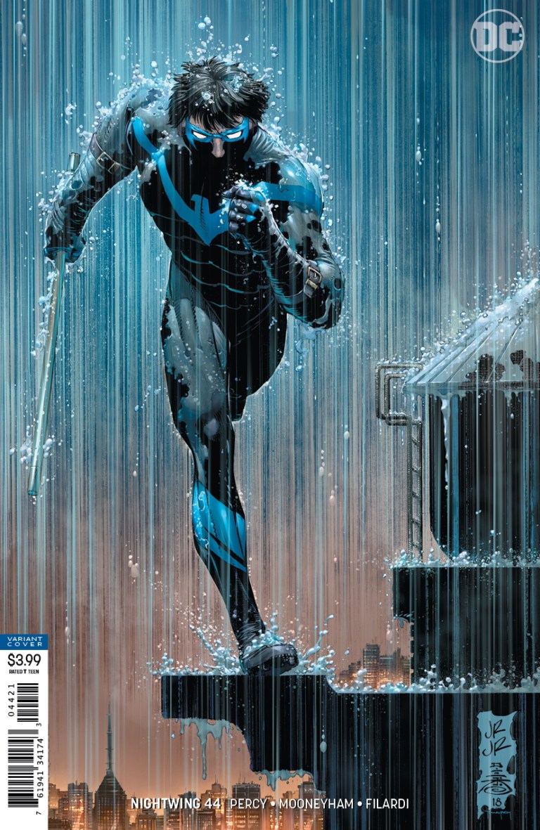 Nightwing #44 variant cover par John Romita Jr et Danny Miki