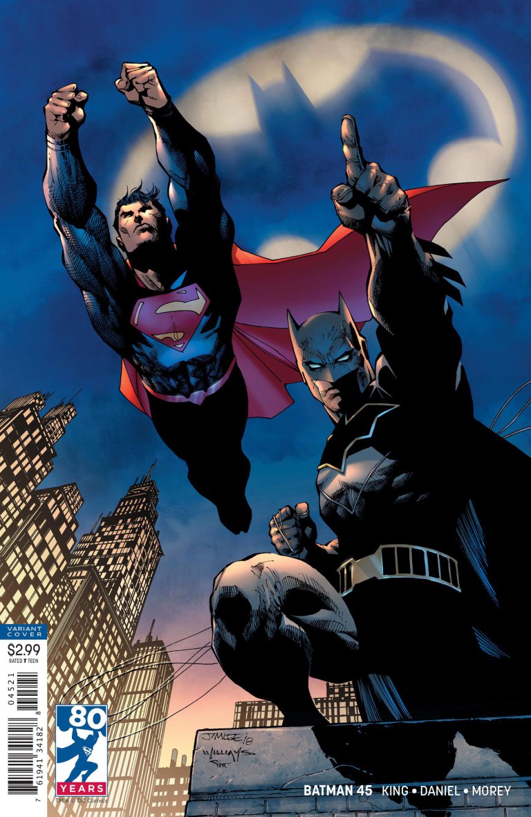 Batman #45 - variant cover par Jim Lee, Scott Williams et Alex Sinclair