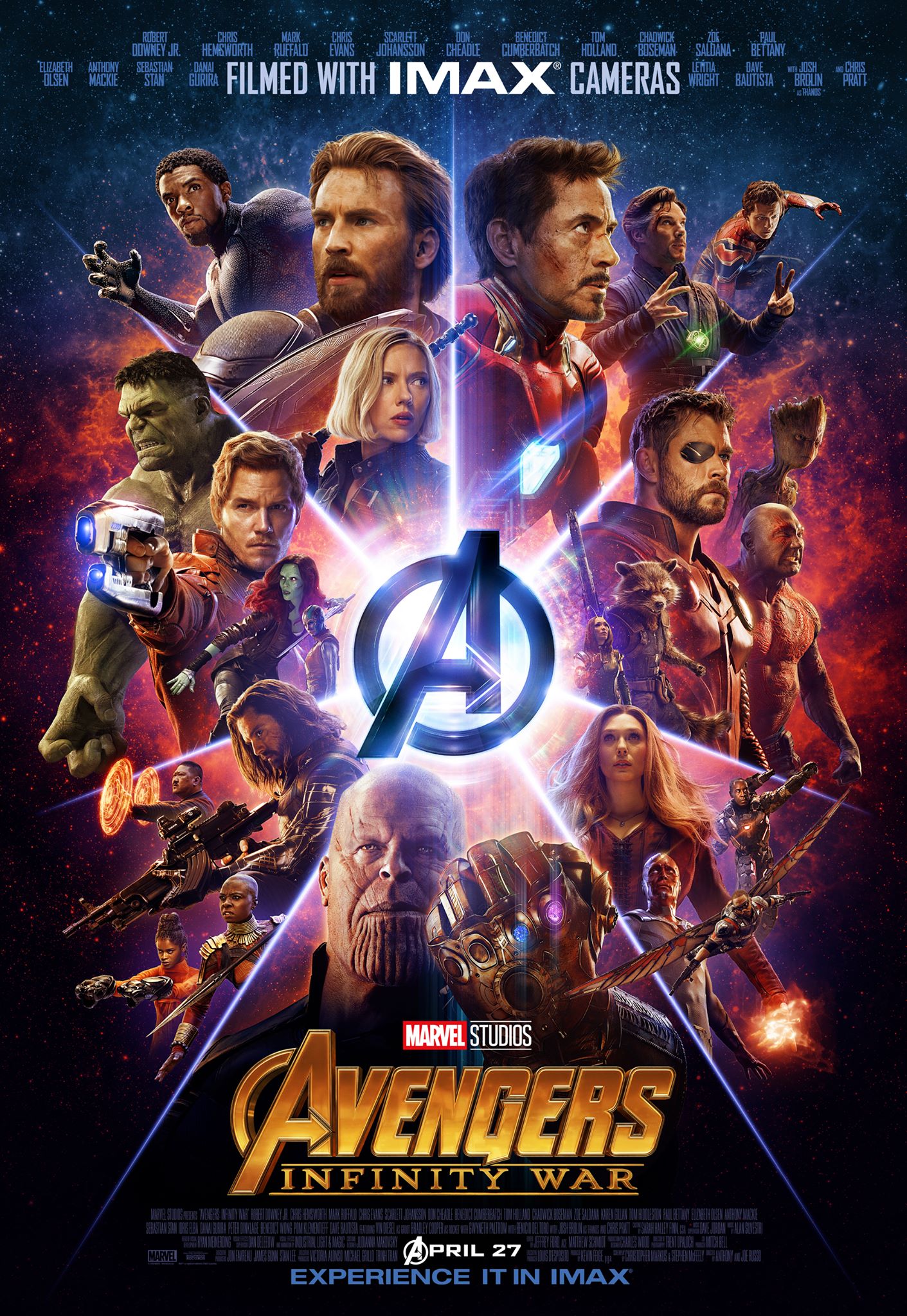 Avengers: Infinity War - IMAX Poster
