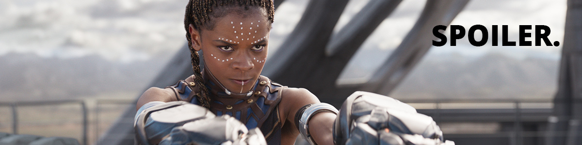 Shuri (Letitia Wright) dans Black Panther