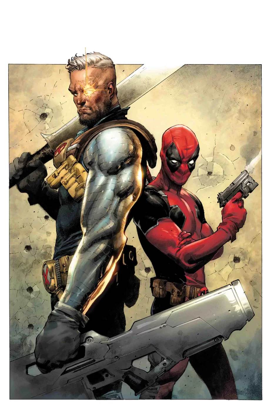 Deadpool #1 variant cover par Jerome Opena