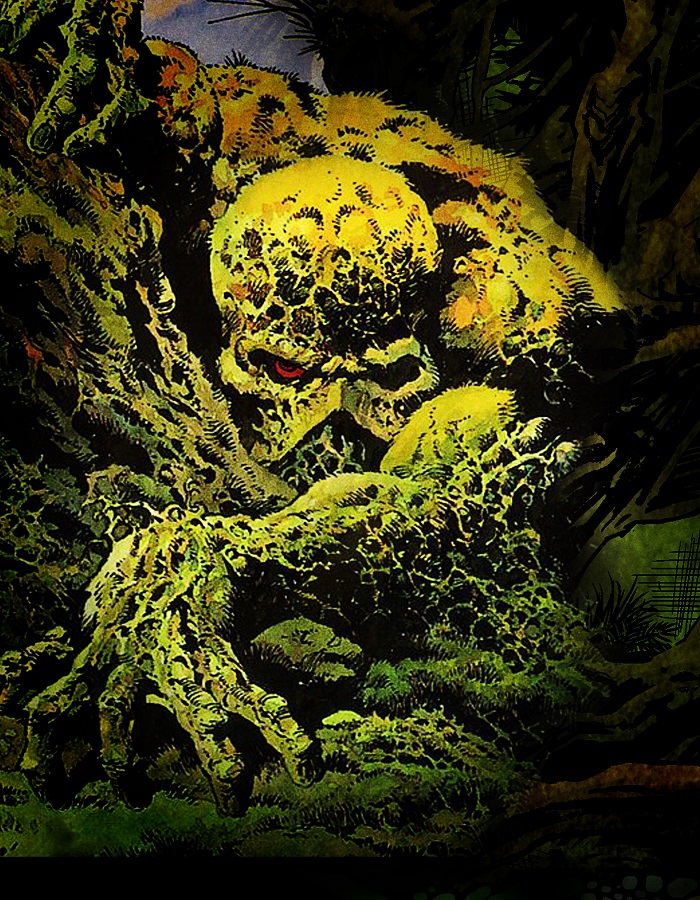 Swamp Thing par Bernie Wrightson.