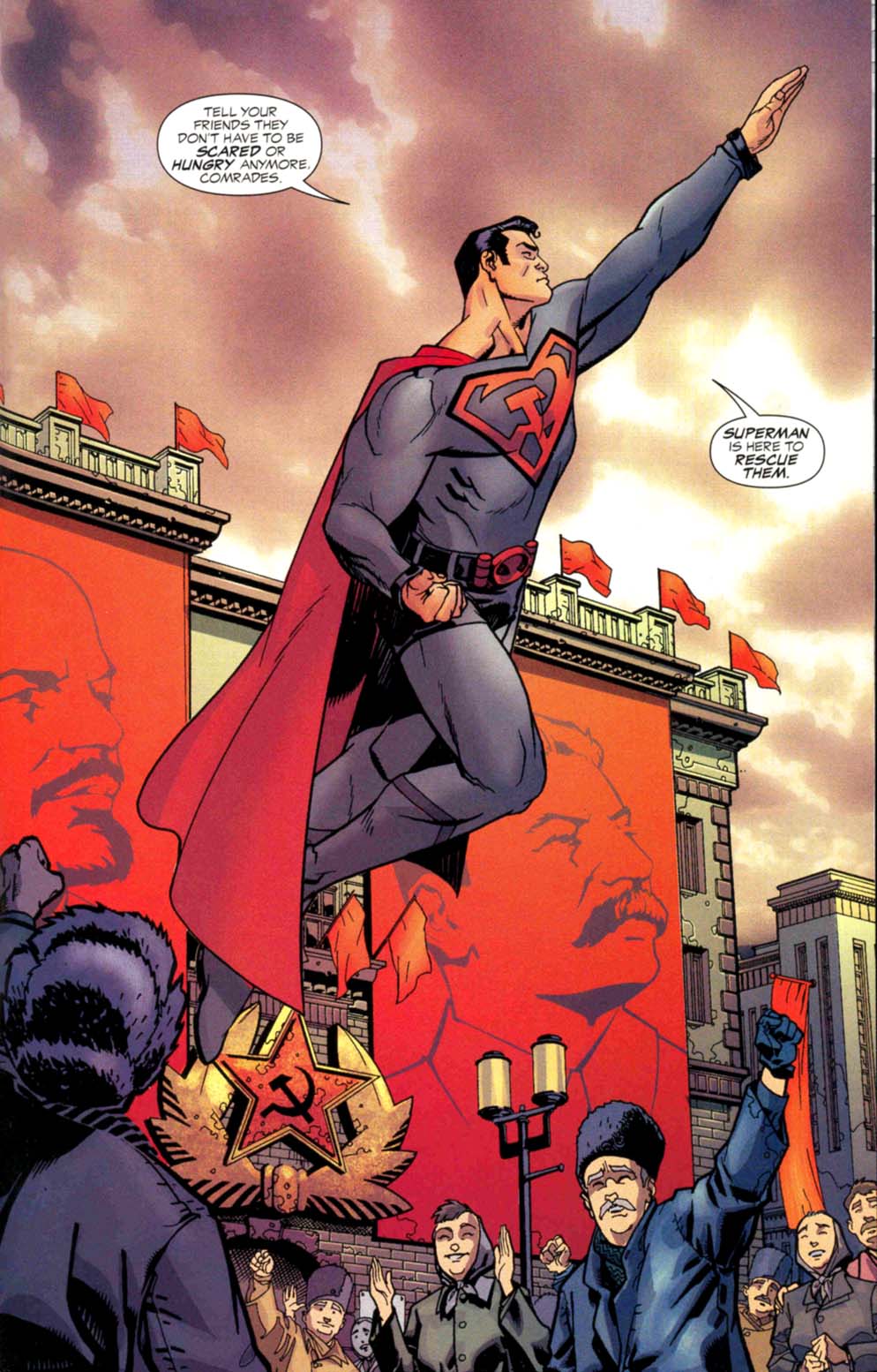 Superman Red Son issue 1 ending