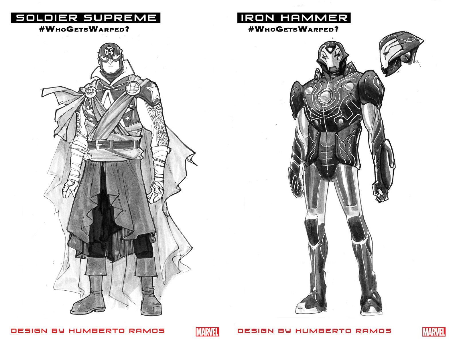 Soldier Supreme et Iron Hammer dans Infinity Warps