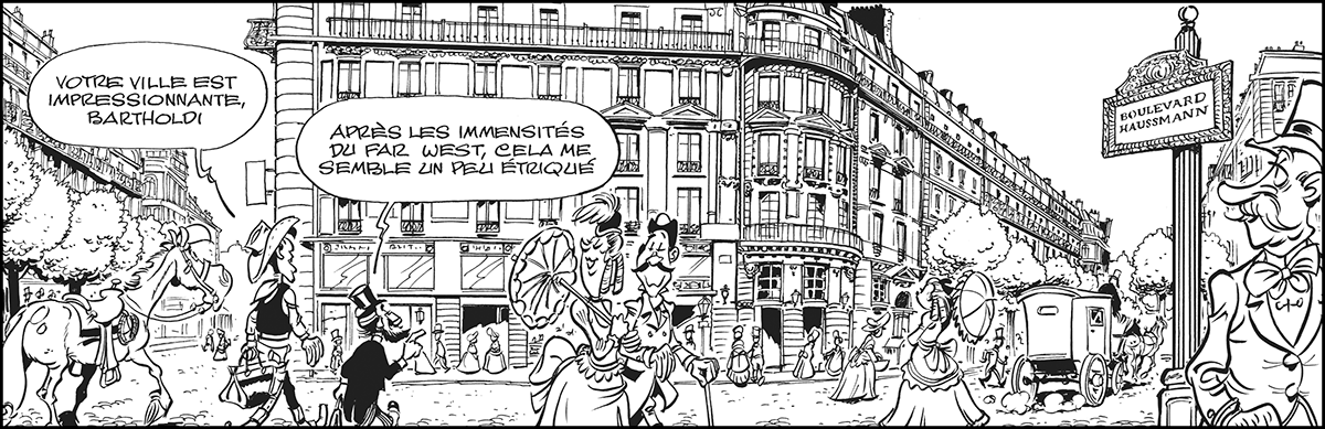 Lucky Luke : un cow-boy à Paris