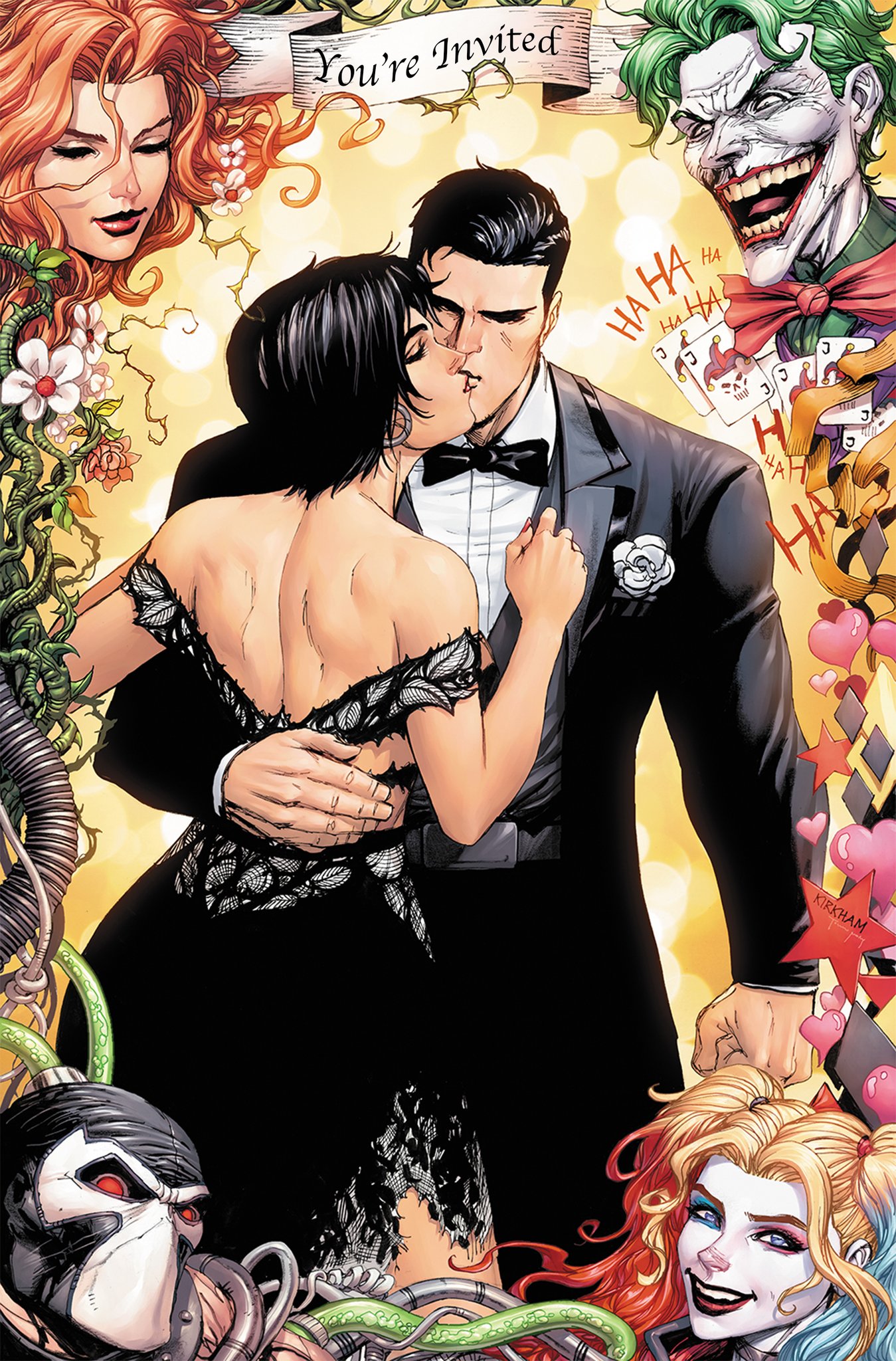 Batman #50, couverture alternative de Tyler Kirkham