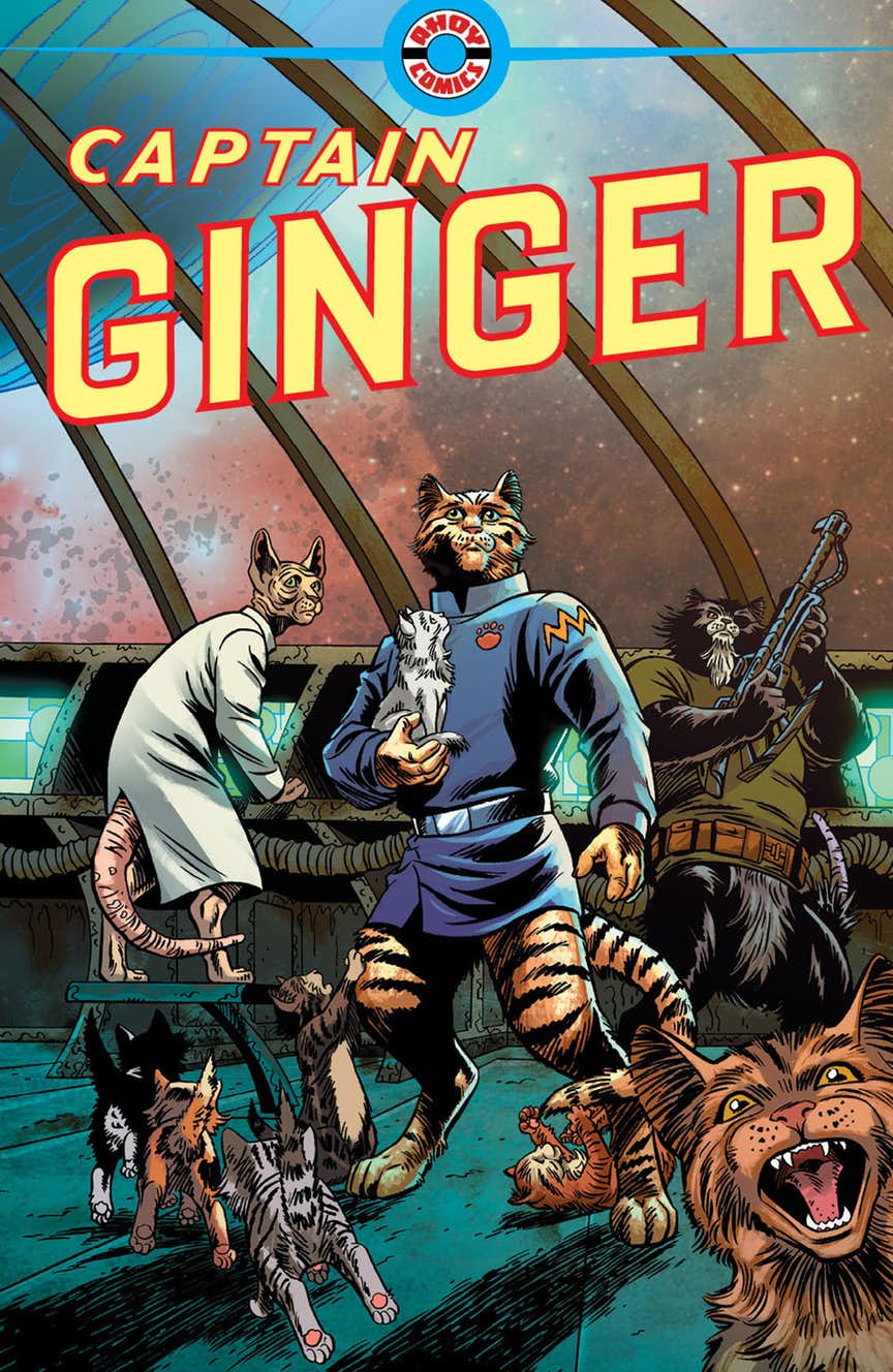 Captain Ginger, AHOY Comics
