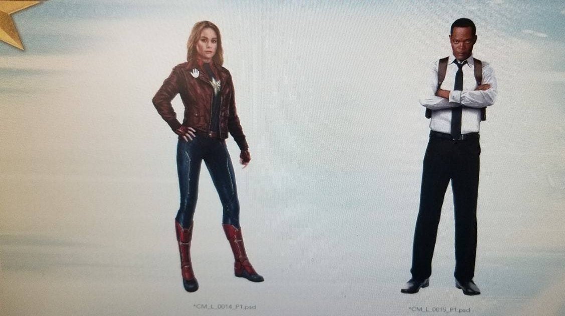 Captain Marvel, concept arts pour Avengers 4