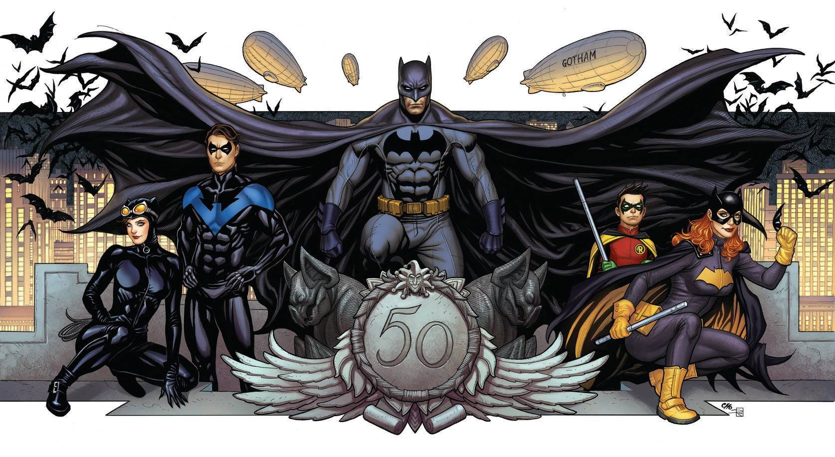 Batman #50, couverture alternative de Frank Cho
