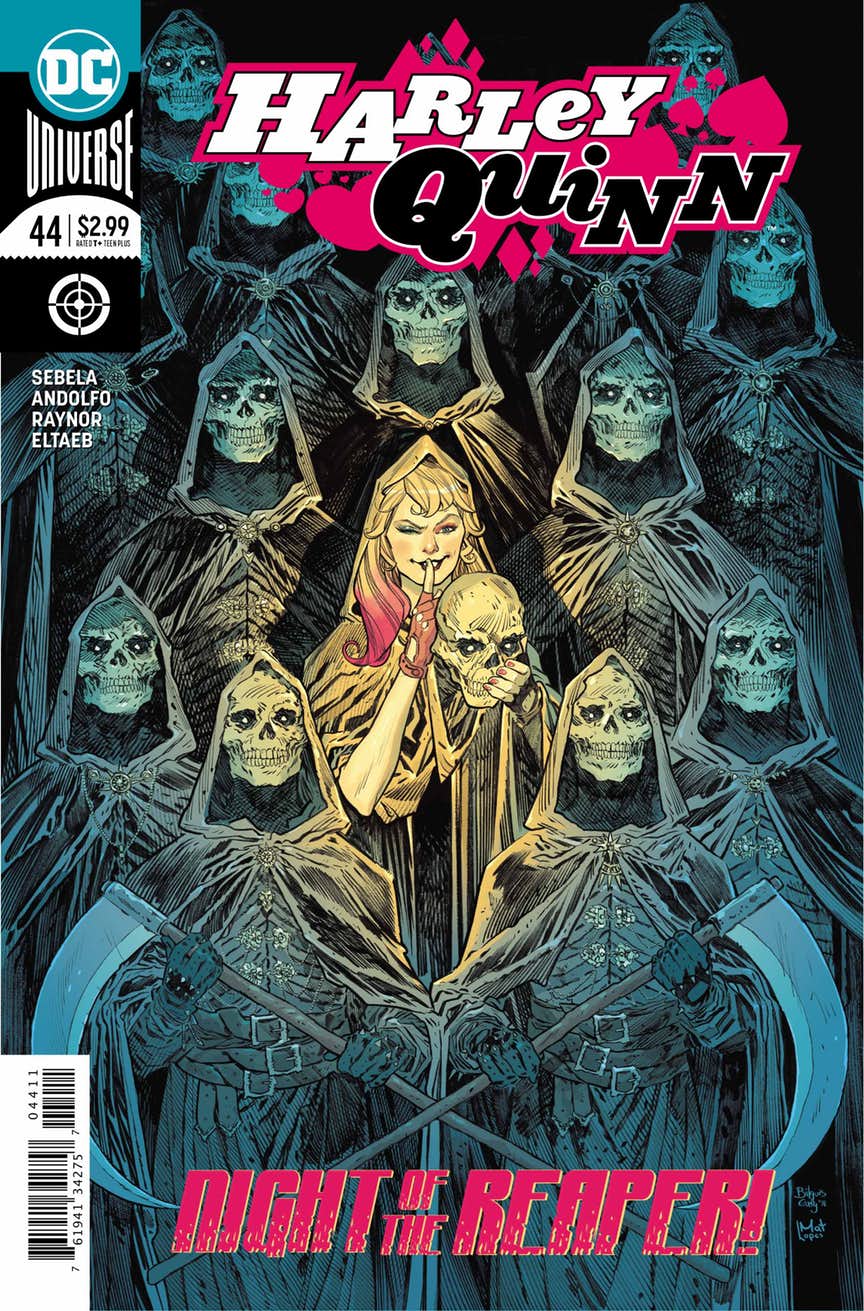 Harley Quinn #44, couverture de John Timms