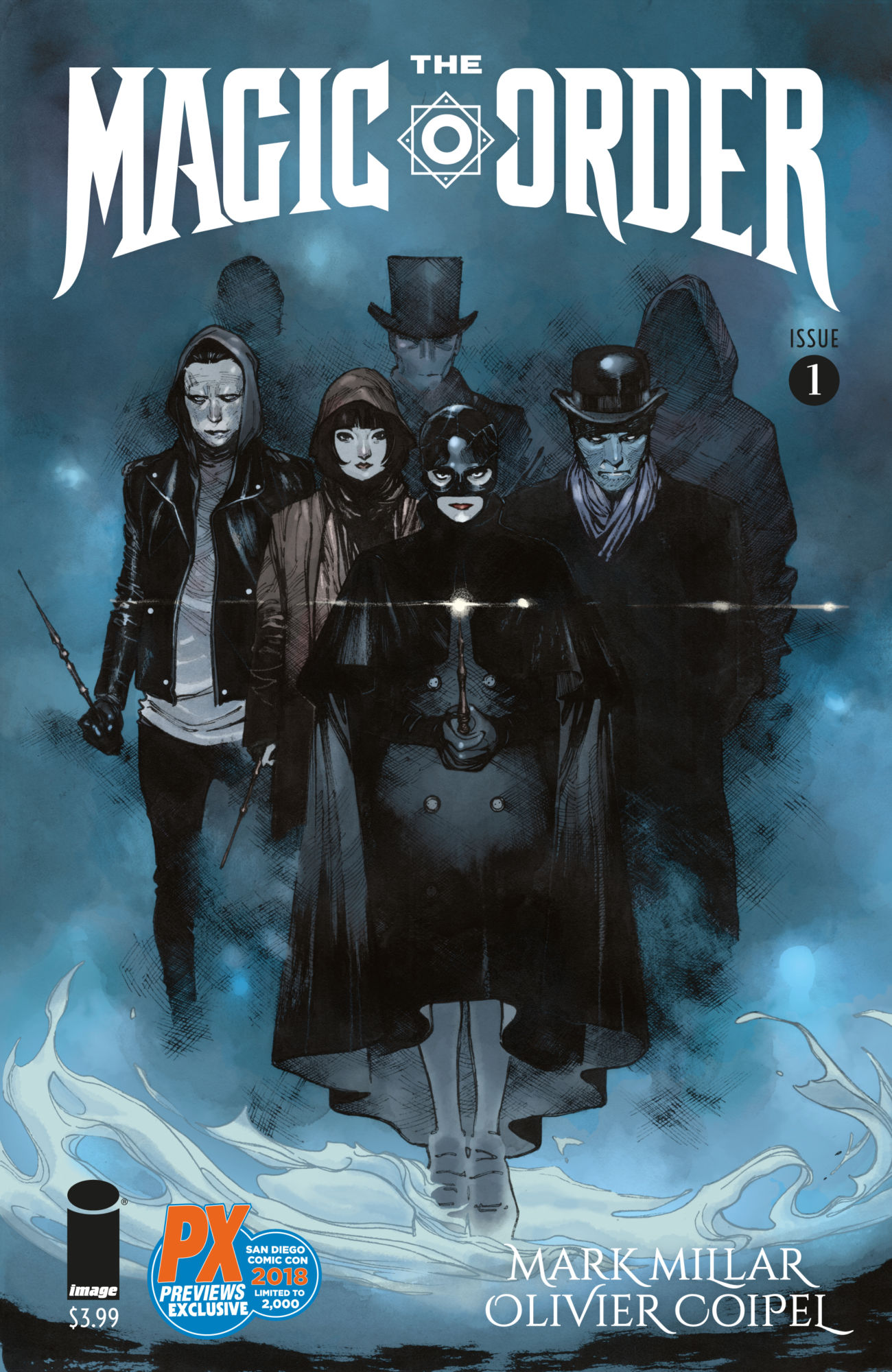 The Magic Order #1, couverture alternative d'Olivier Coipel