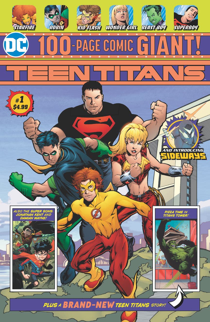 Teen Titans Giants #1, avec Dan Jurgens et Scot Eaton