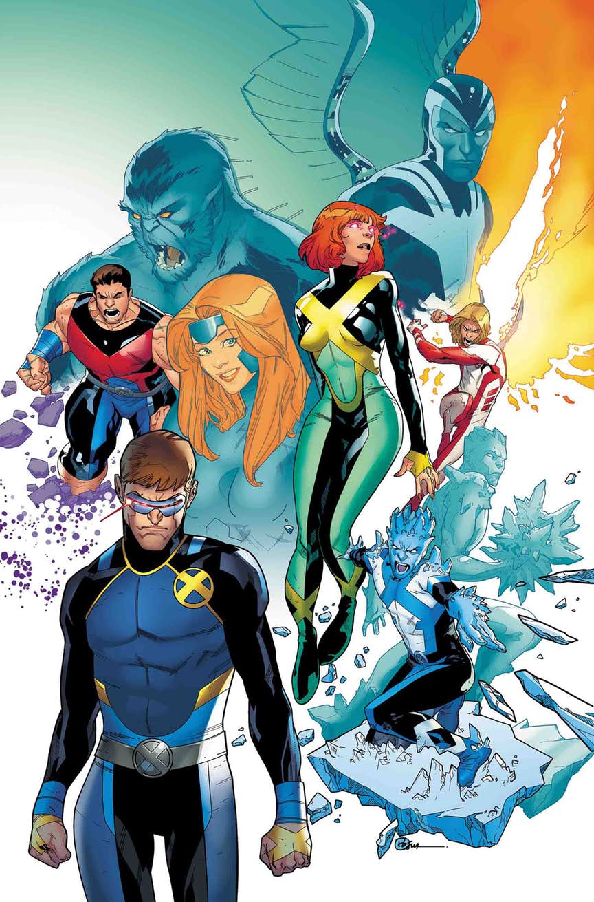 X-Men Blue #36 (Marvel Comics) par R.B. Silva