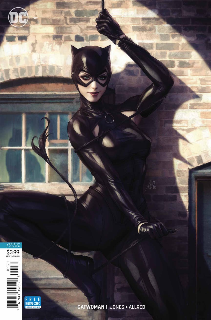 Catwoman #1, couverture alternative par Stanley “Artgerm” Lau