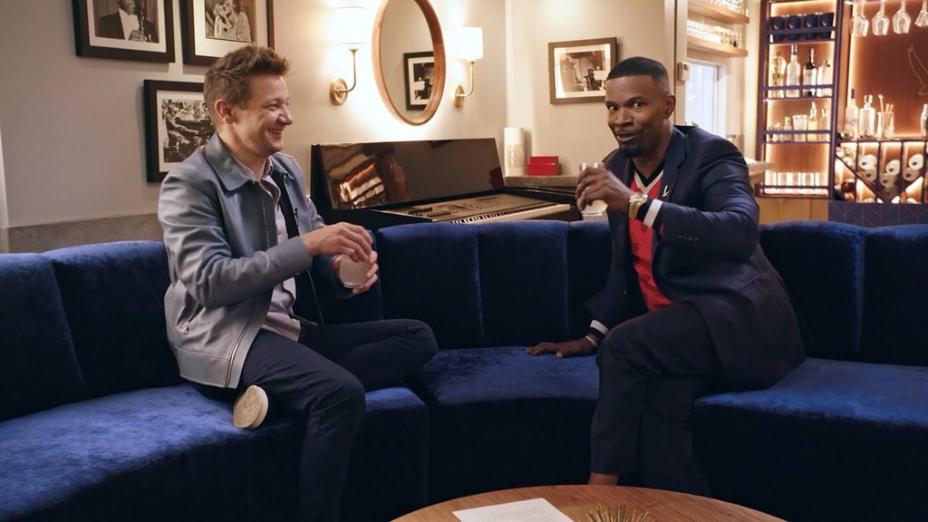 Jeremy Renner et Jamie Foxx