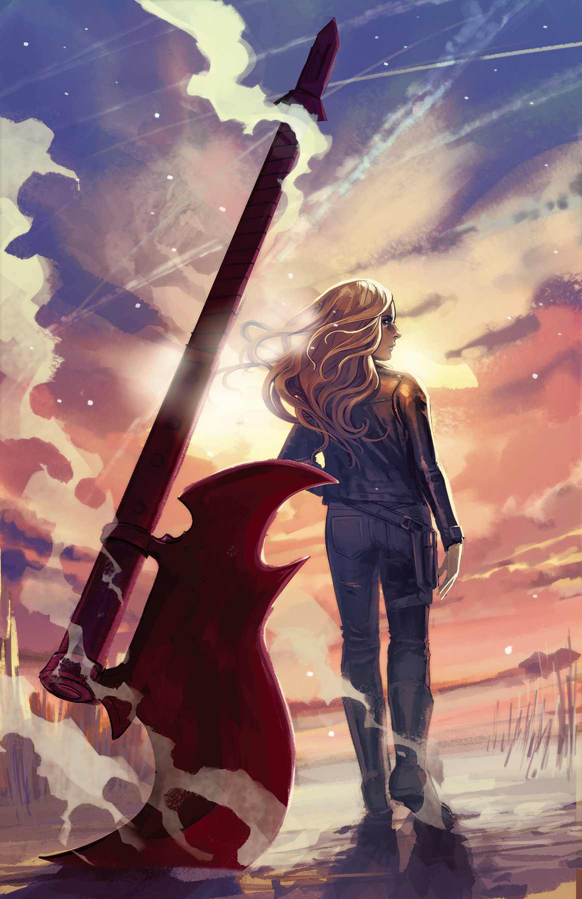 Buffy Season 12 #4 variant cover par Stephanie Hans (Fox/Dark Horse)