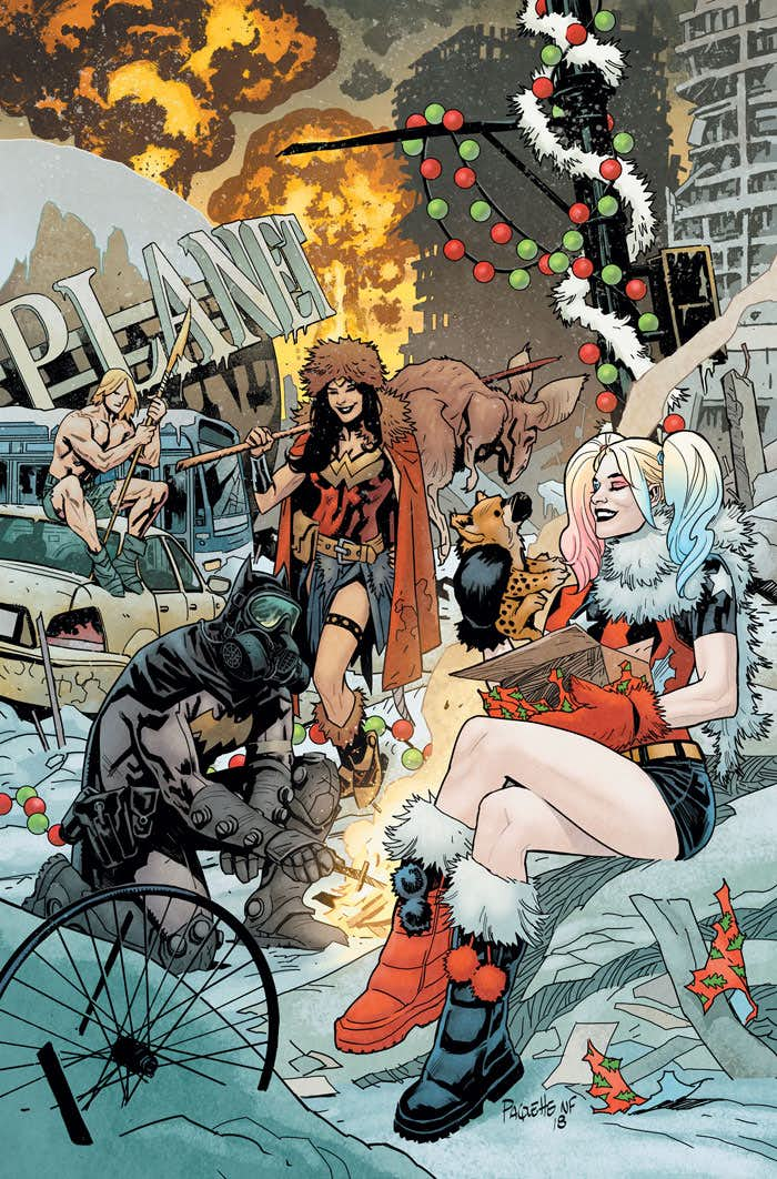 Couverture de DC Nuclear Winter Special par Yanick Paquette