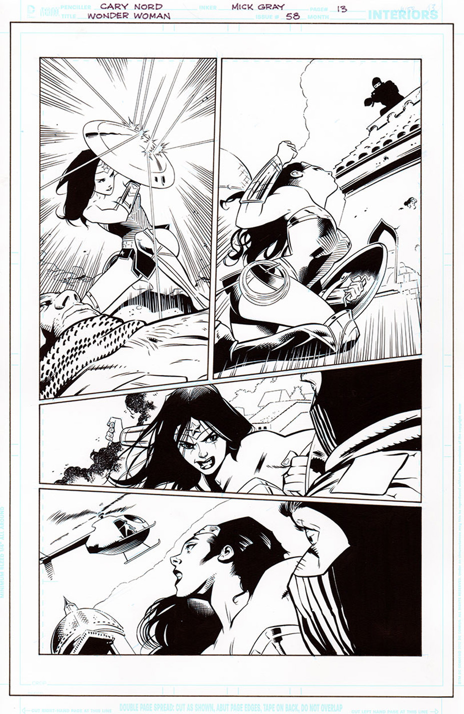 Wonder Woman #58, par G. Willow Wilson, Cary Nord et Mick Gray