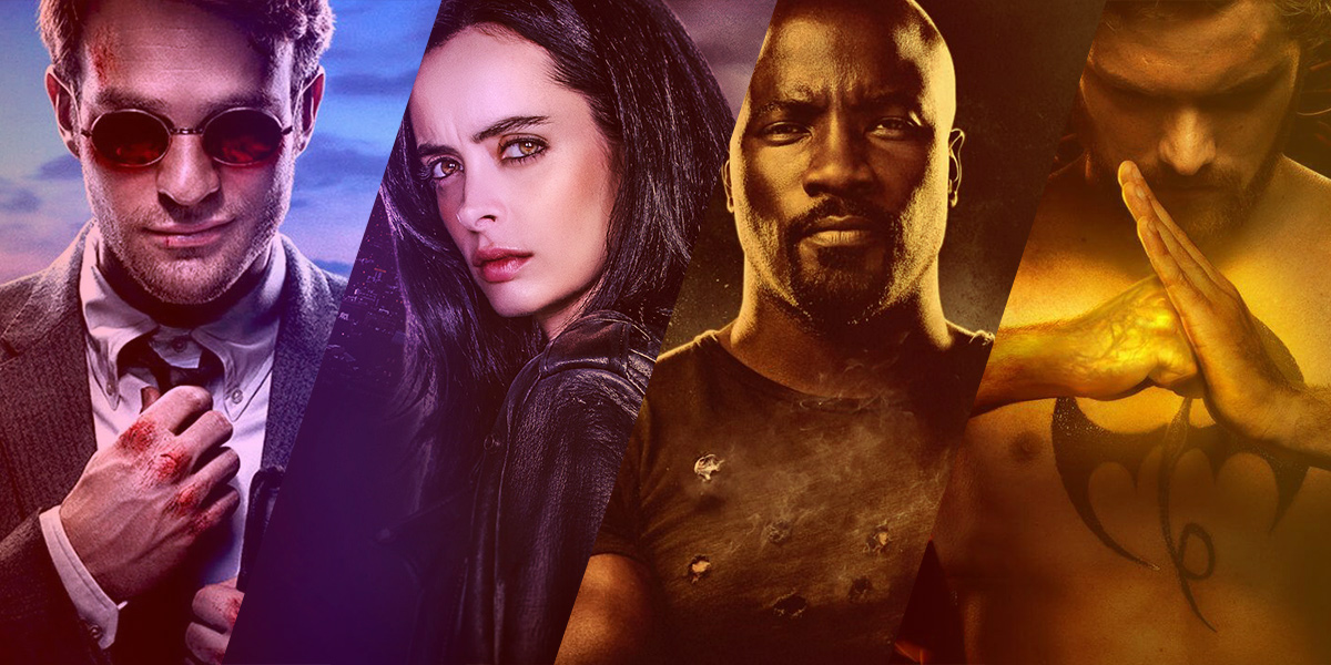 Netflix's Daredevil, Jessica Jones, Luke Cage, Iron Fist : The Defenders