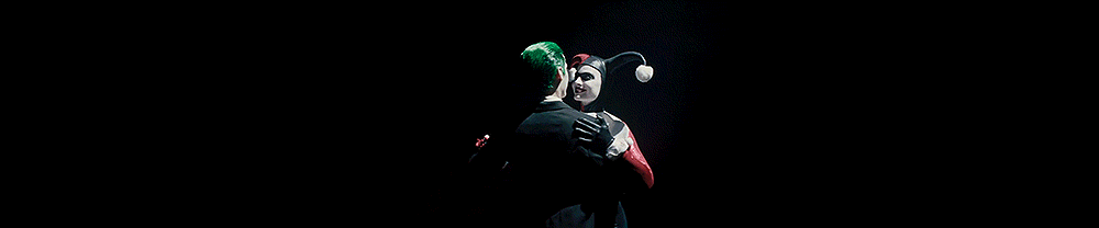 Harley Quinn (Margot Robbie) et le Joker (Jared Leto) dans Suicide Squad