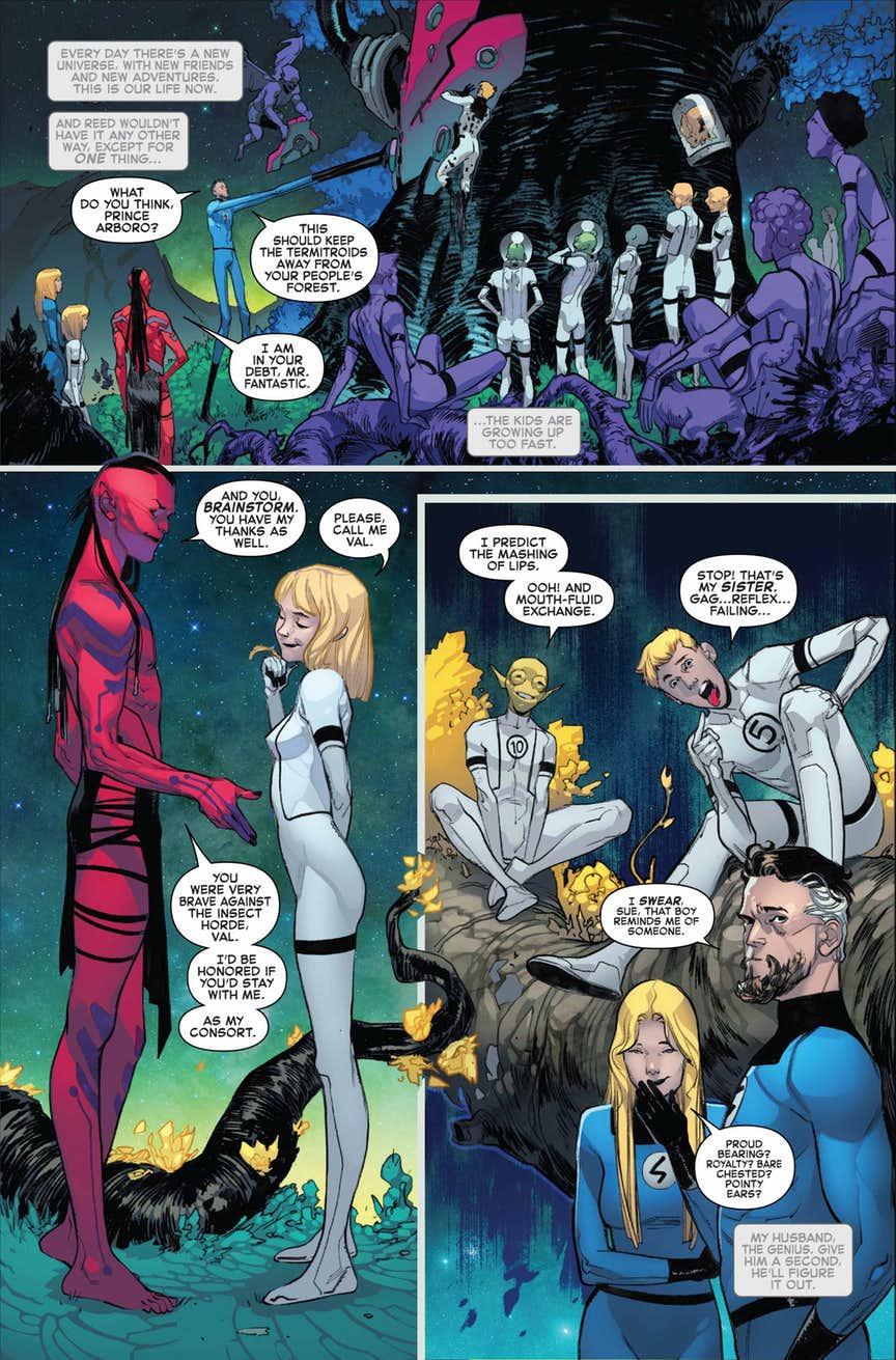 Fantastic Four #2 par Dan Slott et Sara Pichelli