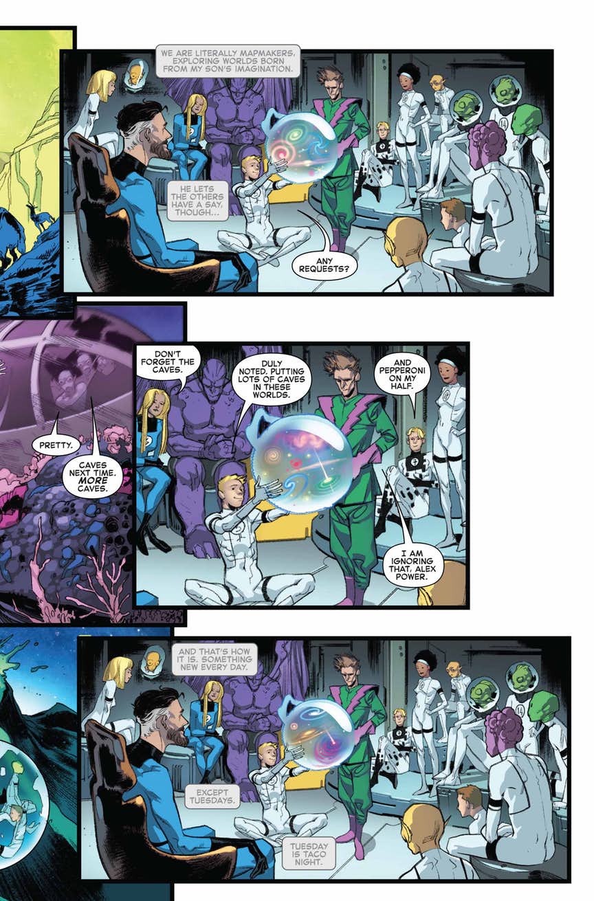 Fantastic Four #2 par Dan Slott et Sara Pichelli